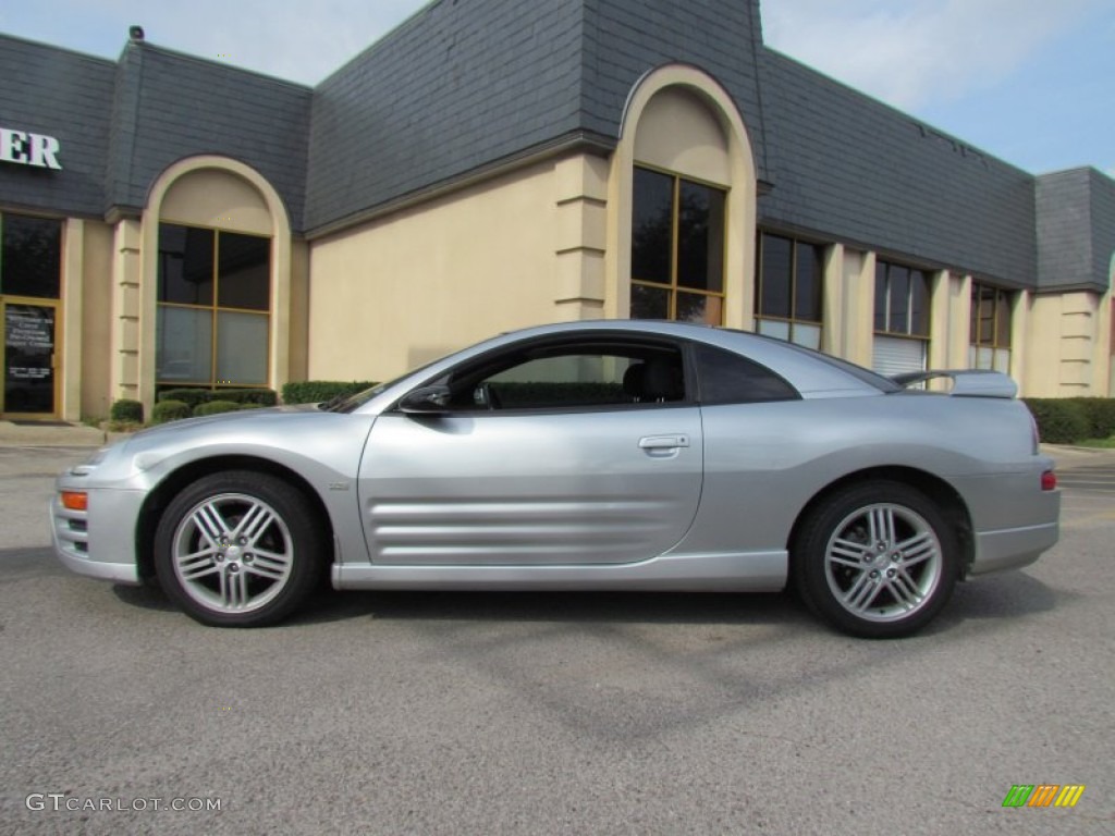2004 Eclipse GT Coupe - Sterling Silver Metallic / Midnight photo #1