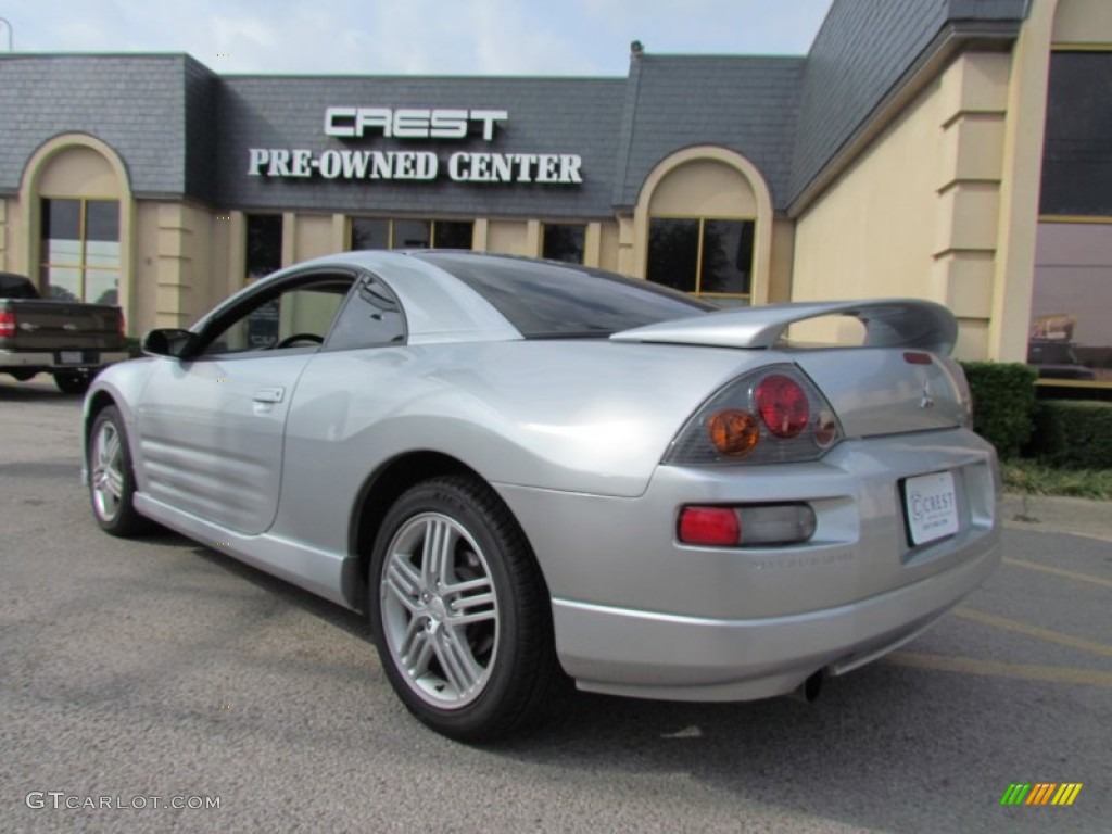 2004 Eclipse GT Coupe - Sterling Silver Metallic / Midnight photo #2