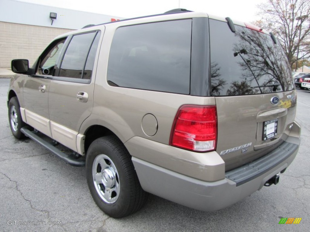 2003 Expedition XLT 4x4 - Arizona Beige Metallic / Medium Parchment photo #2