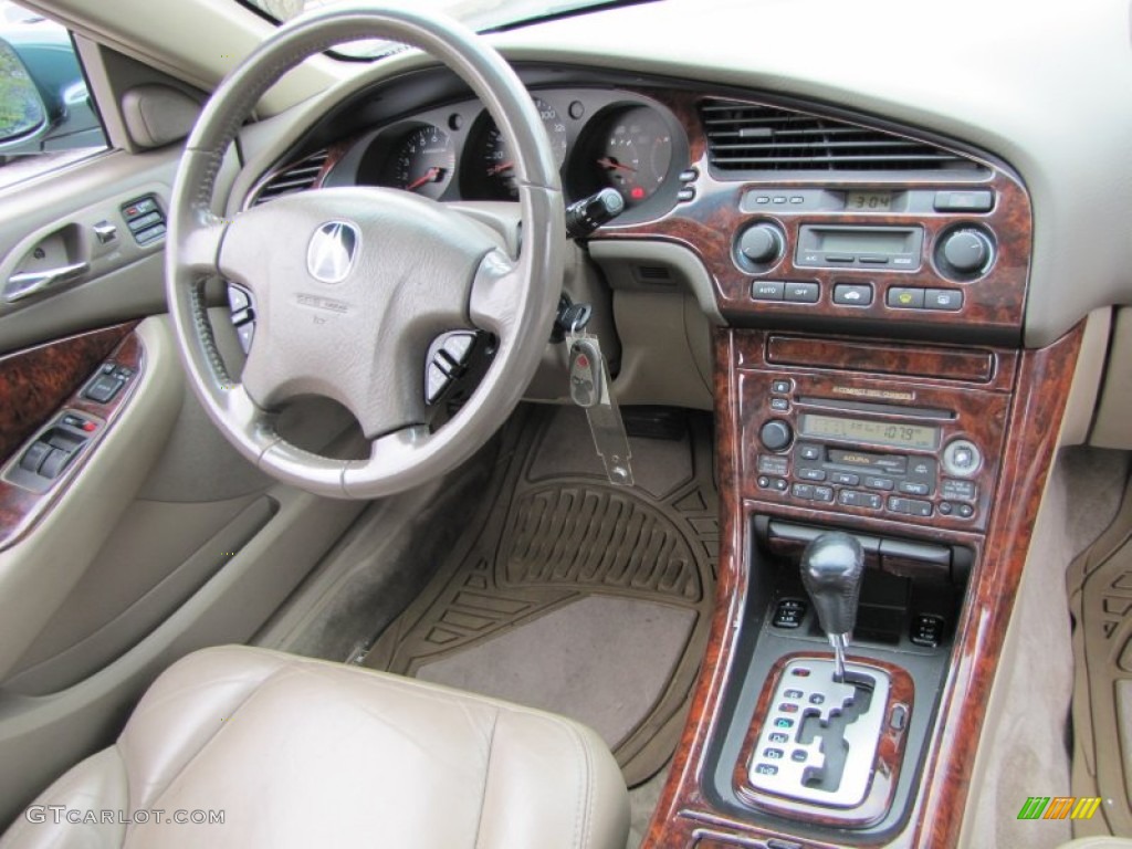 2003 Acura CL 3.2 Parchment Dashboard Photo #56532334