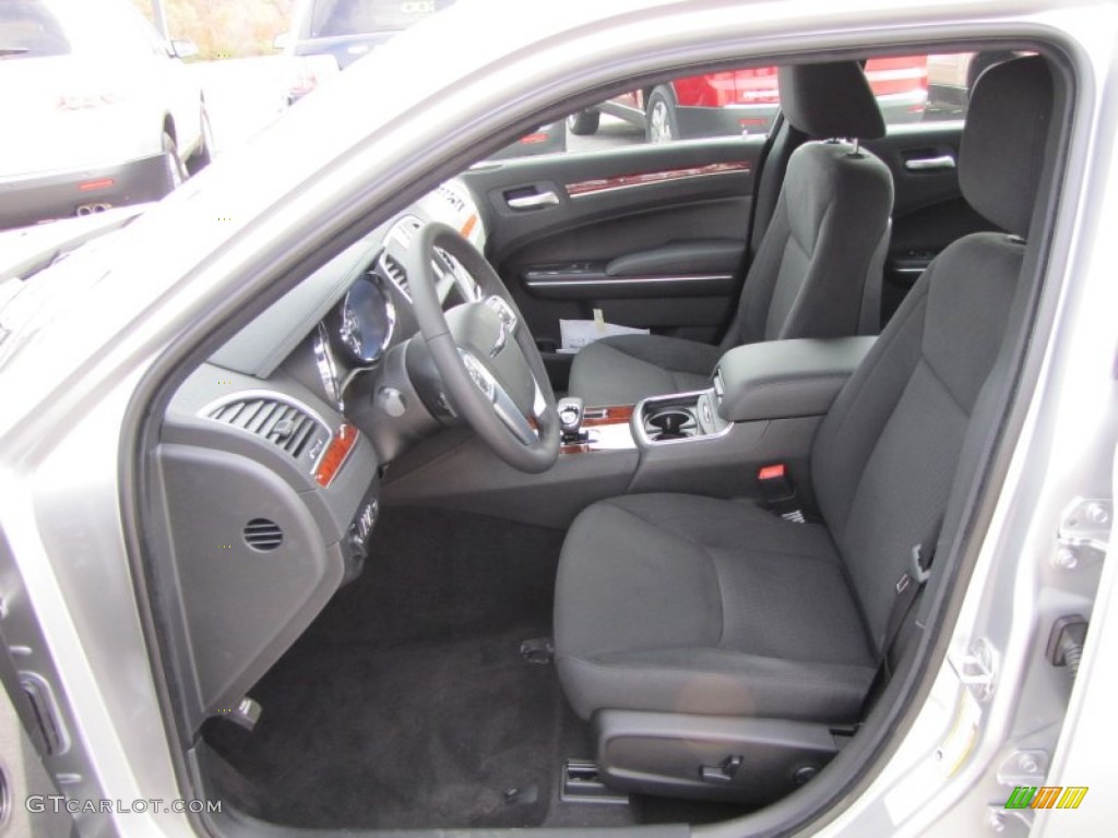 Black Interior 2012 Chrysler 300 Standard 300 Model Photo #56532544