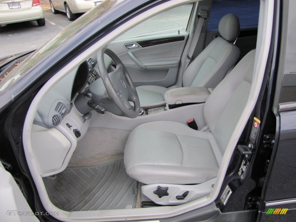 Ash Grey Interior 2004 Mercedes-Benz C 240 Wagon Photo #56532565