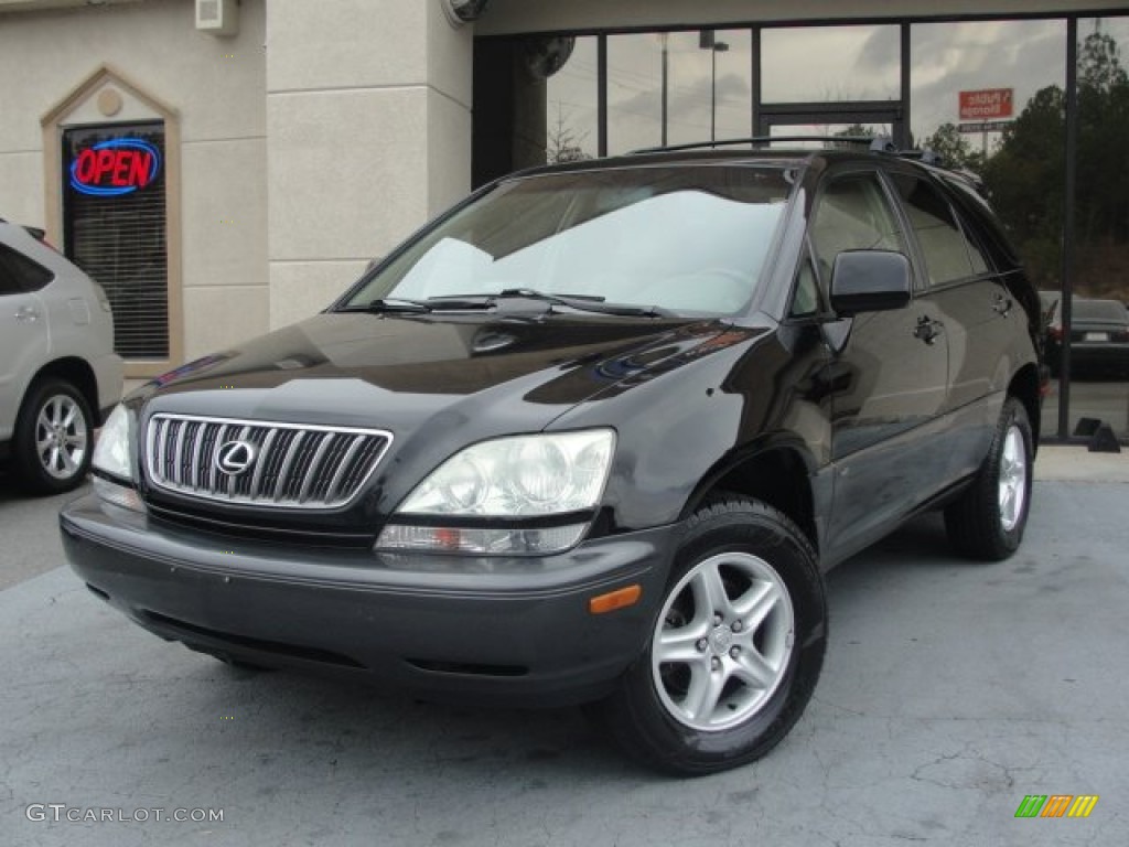 2003 RX 300 AWD - Black Onyx / Ivory photo #2
