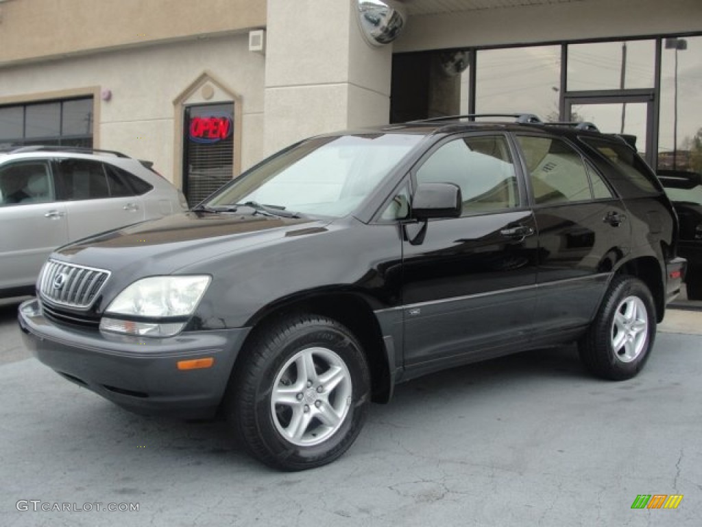2003 RX 300 AWD - Black Onyx / Ivory photo #3