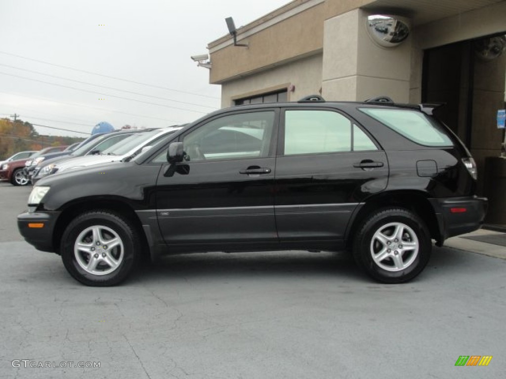 2003 RX 300 AWD - Black Onyx / Ivory photo #4
