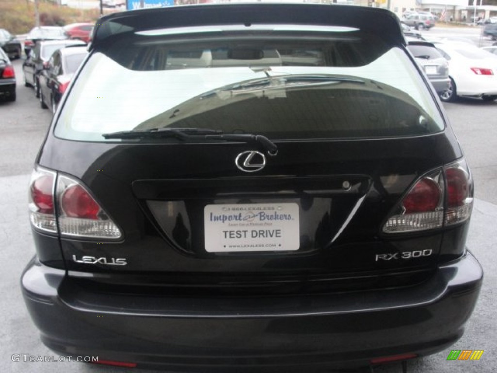 2003 RX 300 AWD - Black Onyx / Ivory photo #7