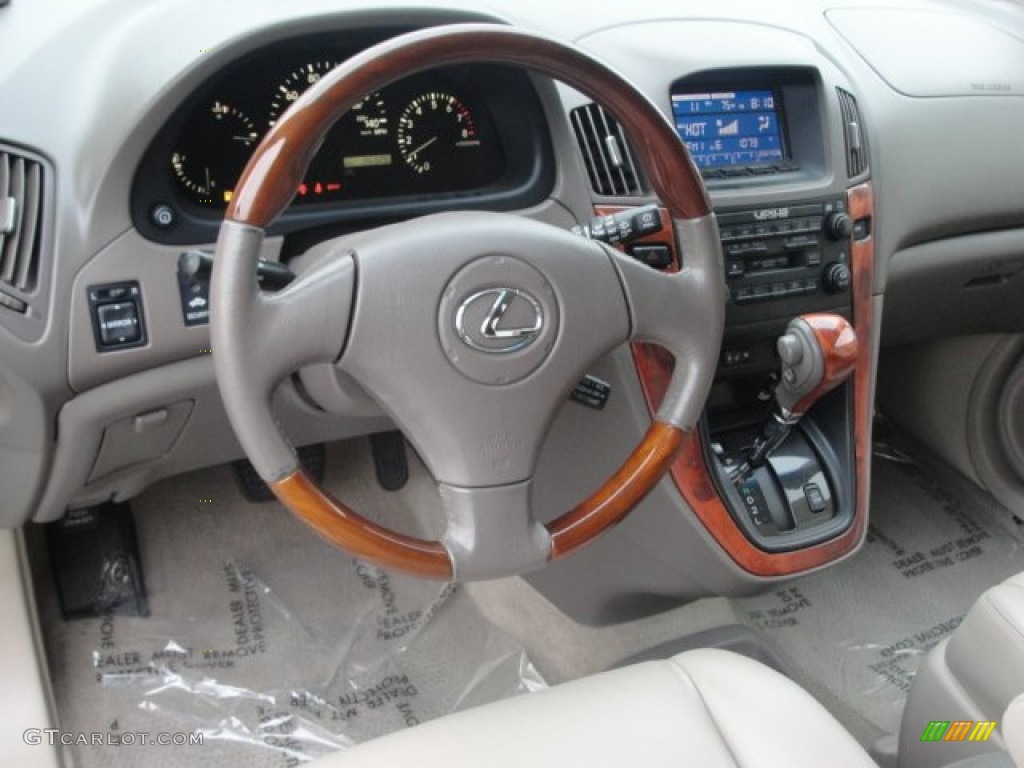 2003 RX 300 AWD - Black Onyx / Ivory photo #9