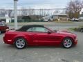 2008 Dark Candy Apple Red Ford Mustang GT/CS California Special Convertible  photo #30