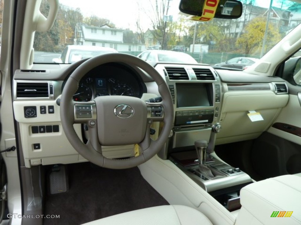 2012 Lexus GX 460 Ecru/Auburn Bubinga Dashboard Photo #56533487