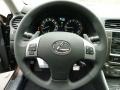 2012 Lexus IS Black Interior Steering Wheel Photo