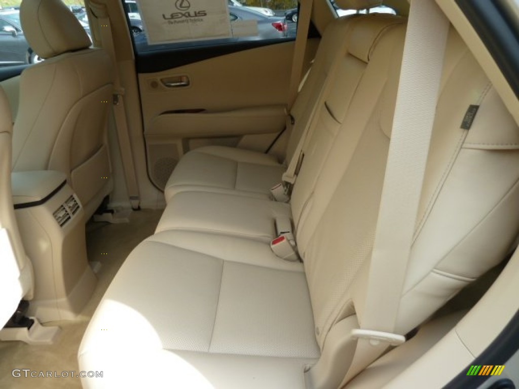 Parchment Interior 2012 Lexus RX 450h AWD Hybrid Photo #56534701
