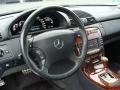 2005 Mercedes-Benz CL Black Interior Steering Wheel Photo