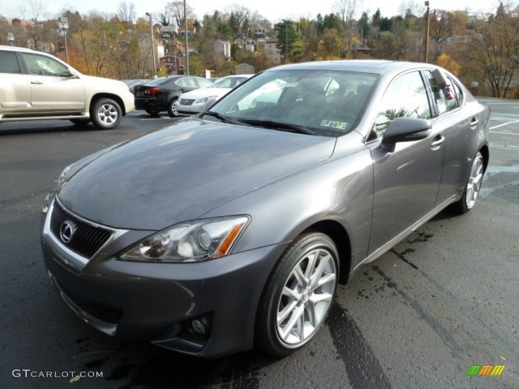 Nebula Gray Pearl 2012 Lexus IS 250 AWD Exterior Photo #56534845
