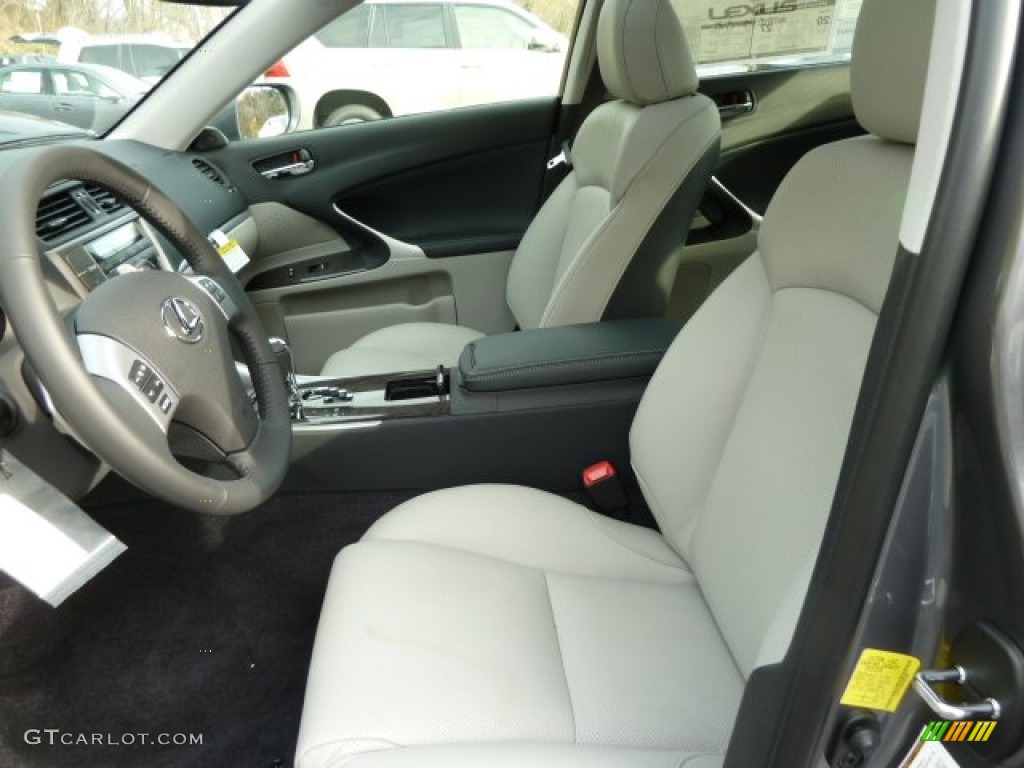 Ecru Interior 2012 Lexus IS 250 AWD Photo #56534854