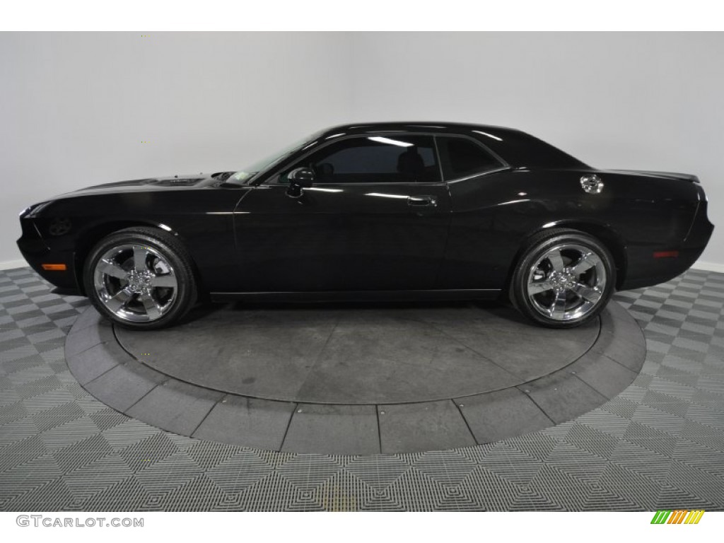 Brilliant Black Crystal Pearl Coat 2009 Dodge Challenger R/T Exterior Photo #56534857