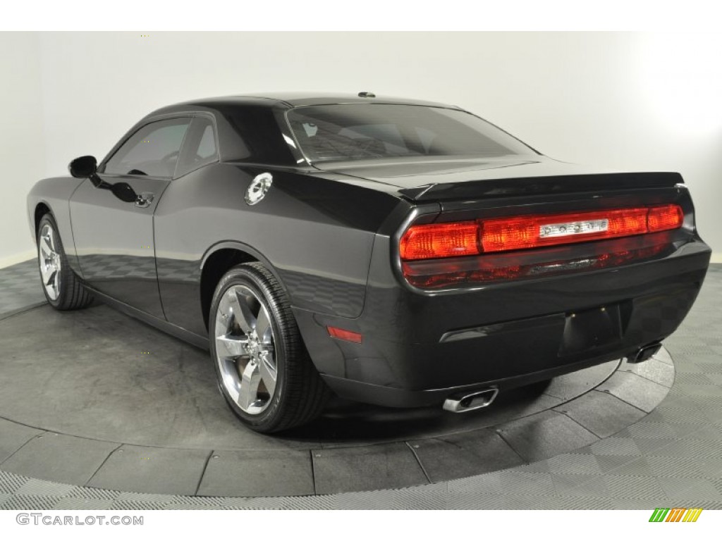 Brilliant Black Crystal Pearl Coat 2009 Dodge Challenger R/T Exterior Photo #56534866