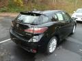 Obsidian Black 2012 Lexus CT 200h Hybrid Premium Exterior
