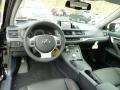 Black 2012 Lexus CT 200h Hybrid Premium Dashboard