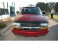 2000 Dark Cherry Red Metallic Chevrolet S10 Extended Cab 4x4  photo #2