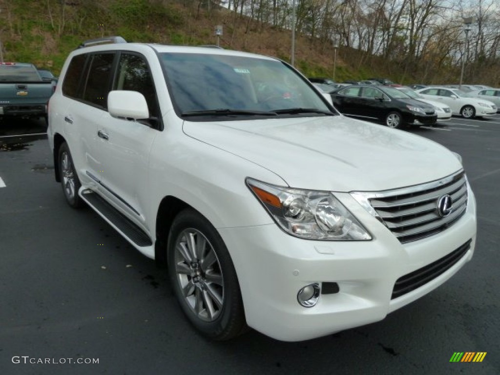 Starfire White Pearl 2011 Lexus LX 570 Exterior Photo #56535340