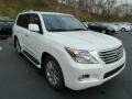 Starfire White Pearl 2011 Lexus LX 570 Exterior