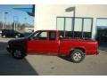 2000 Dark Cherry Red Metallic Chevrolet S10 Extended Cab 4x4  photo #13