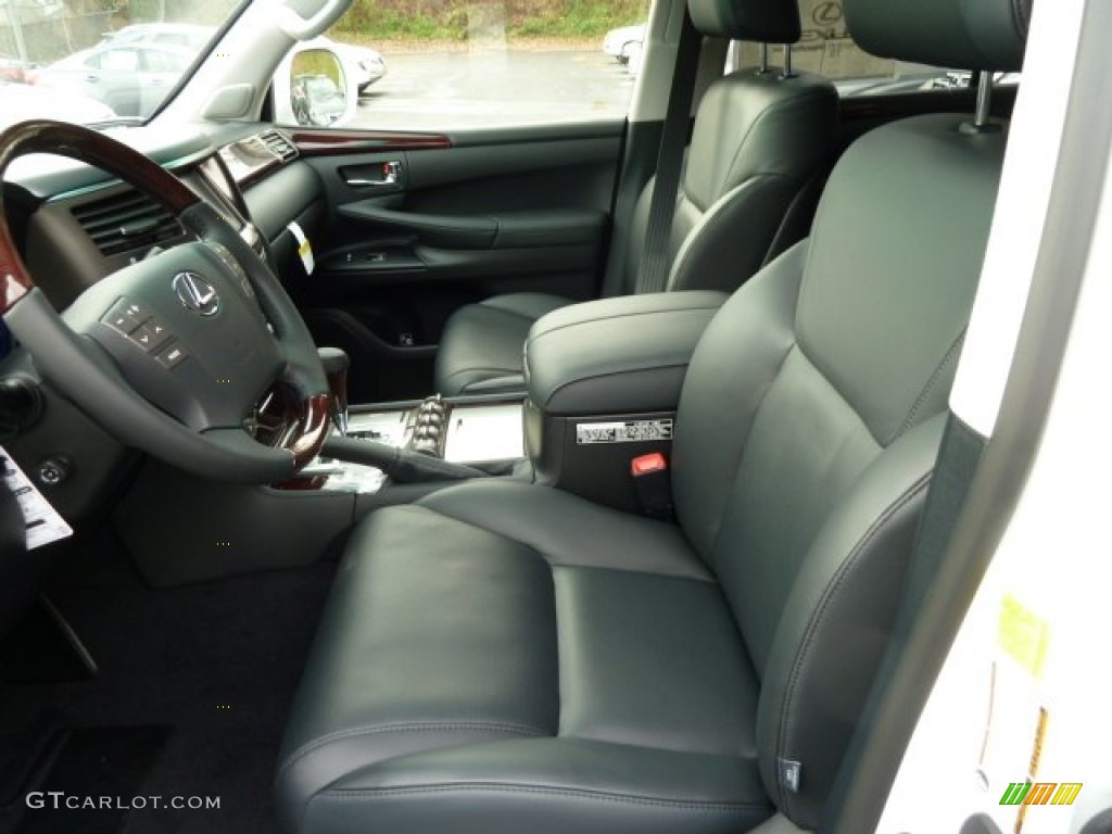 Black Interior 2011 Lexus LX 570 Photo #56535377