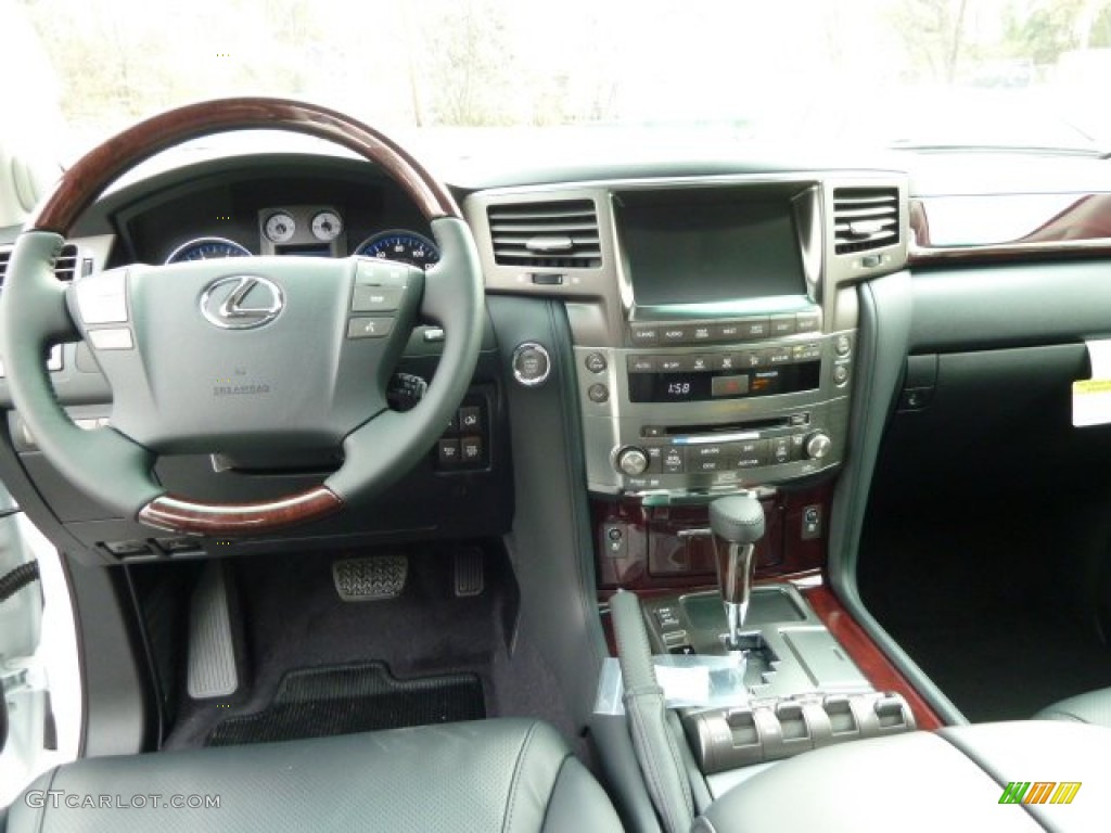 2011 Lexus LX 570 Black Dashboard Photo #56535397