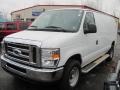 Oxford White 2010 Ford E Series Van E250 XLT Commericial