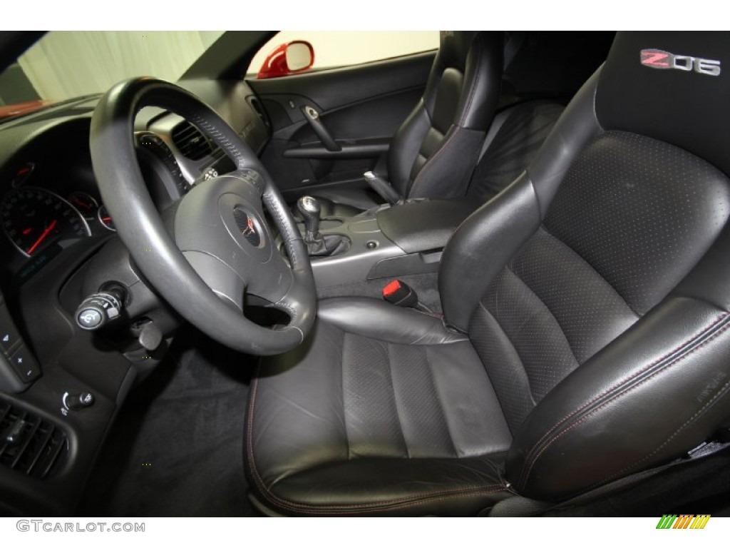 2007 Corvette Z06 - Victory Red / Ebony photo #13
