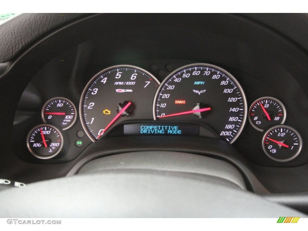 2007 Chevrolet Corvette Z06 Gauges Photo #56537470