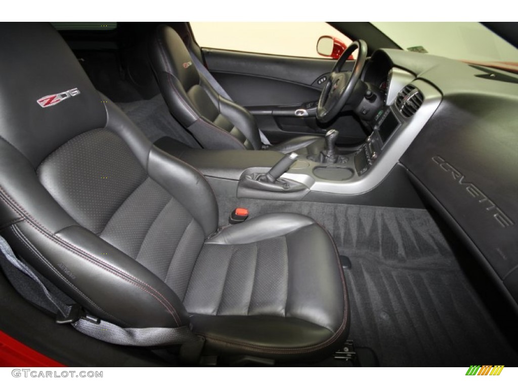 2007 Corvette Z06 - Victory Red / Ebony photo #35