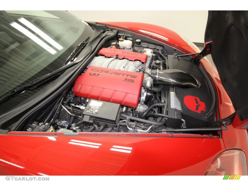 2007 Chevrolet Corvette Z06 7.0 Liter OHV 16-Valve LS7 V8 Engine Photo #56537554