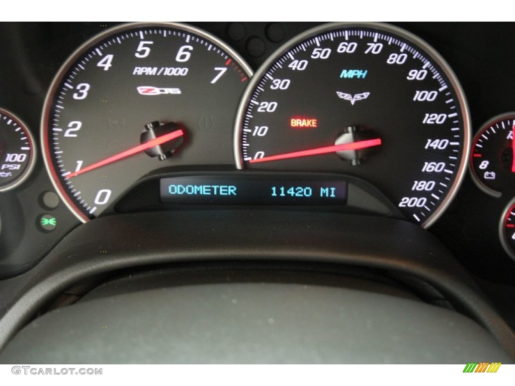 2007 Chevrolet Corvette Z06 Gauges Photo #56537563