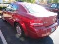 2009 Inferno Red Crystal Pearl Dodge Avenger SE  photo #3