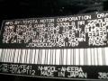 202: Black 2009 Toyota Prius Hybrid Color Code