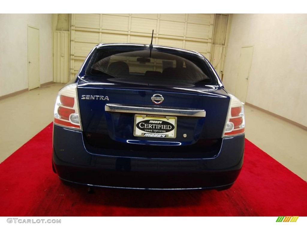 2010 Sentra 2.0 S - Blue Onyx Metallic / Charcoal photo #5