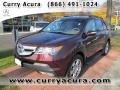 2009 Dark Cherry Pearl Acura MDX   photo #1