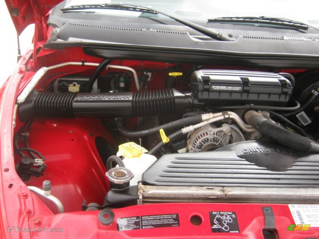 1998 Ram 1500 Laramie SLT Extended Cab - Flame Red / Gray photo #20