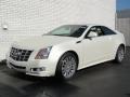 2012 White Diamond Tricoat Cadillac CTS 4 AWD Coupe  photo #1