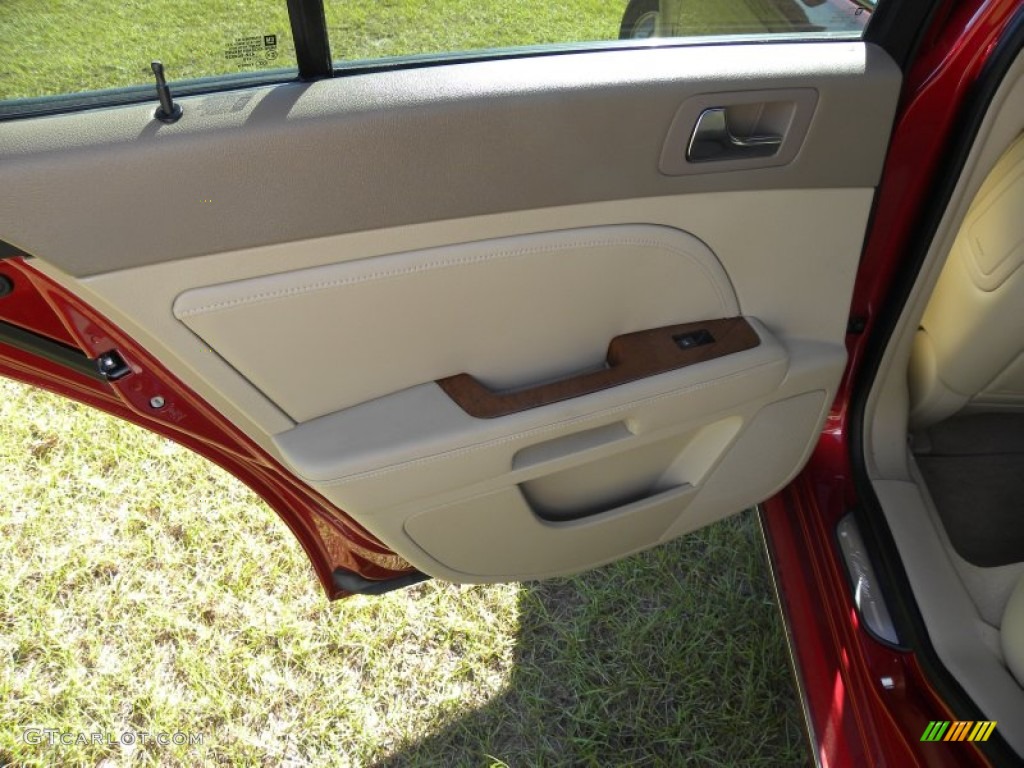 2011 STS V6 Luxury - Crystal Red Tintcoat / Cashmere/Dark Cashmere photo #8