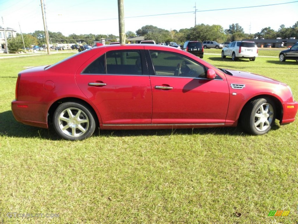 2011 STS V6 Luxury - Crystal Red Tintcoat / Cashmere/Dark Cashmere photo #13