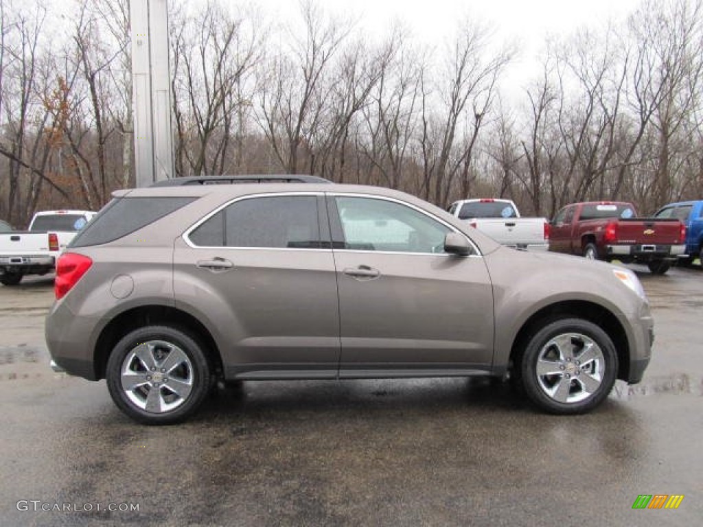 Mocha Steel Metallic 2012 Chevrolet Equinox LT AWD Exterior Photo #56542129