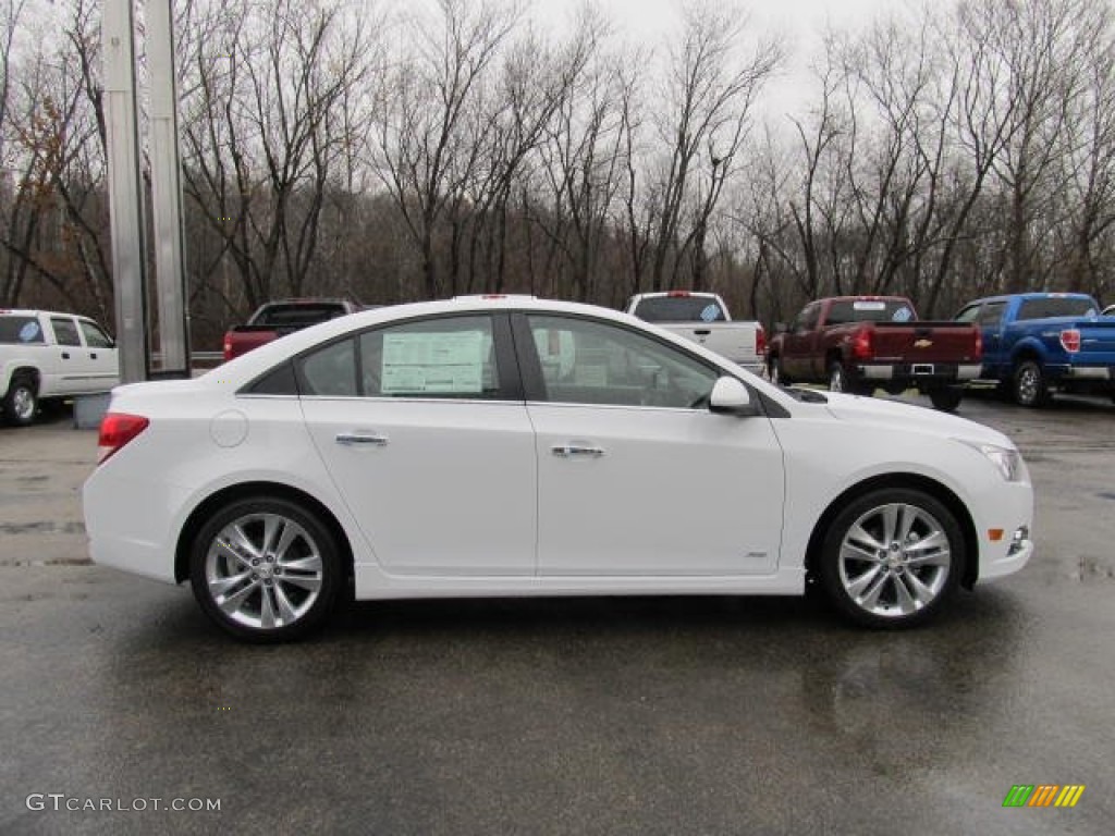 Summit White 2012 Chevrolet Cruze LTZ/RS Exterior Photo #56542261