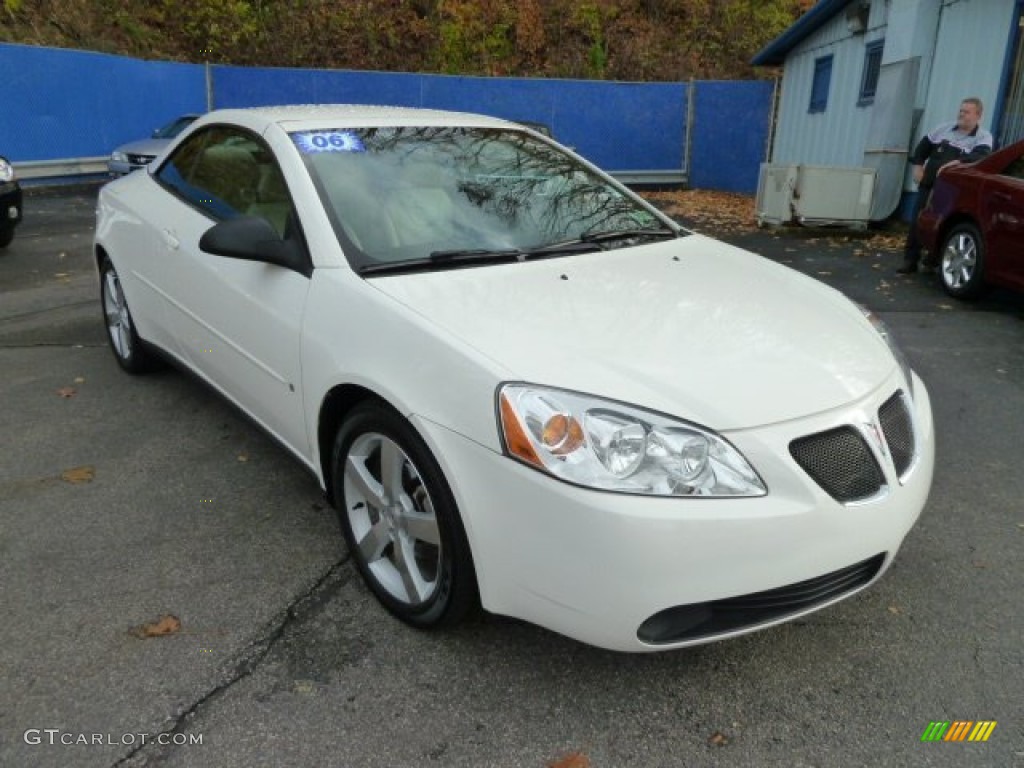 Ivory White 2006 Pontiac G6 GTP Convertible Exterior Photo #56543716