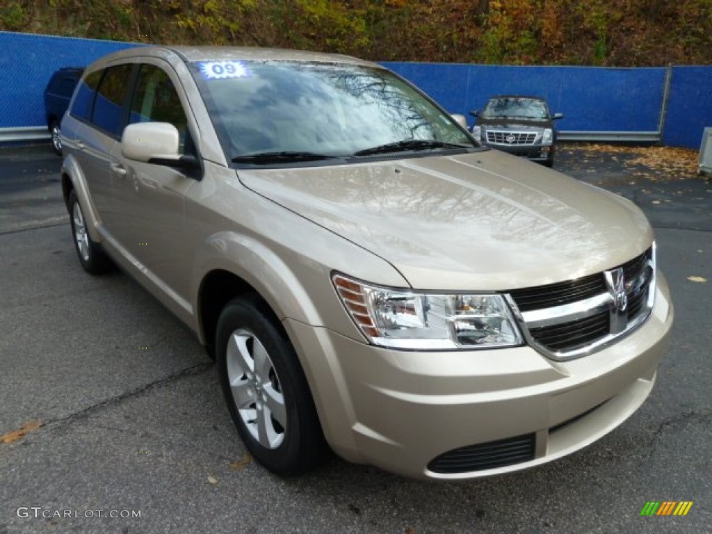 Light Sandstone Metallic 2009 Dodge Journey SXT Exterior Photo #56544046