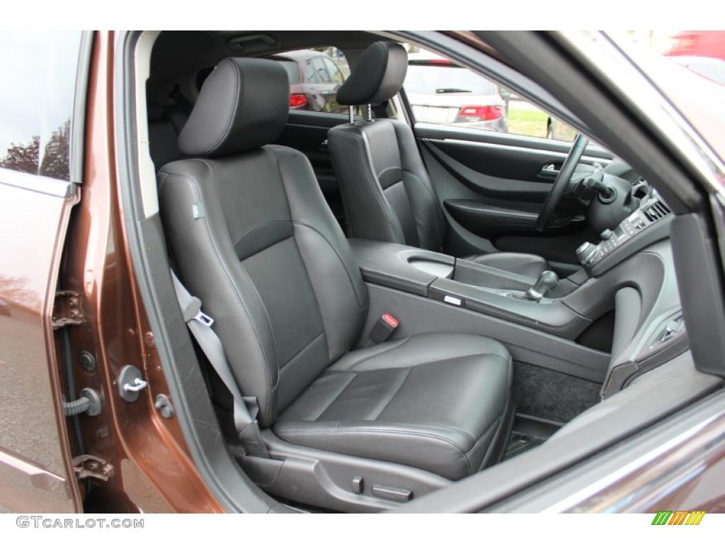 Ebony Interior 2010 Acura ZDX AWD Technology Photo #56544373