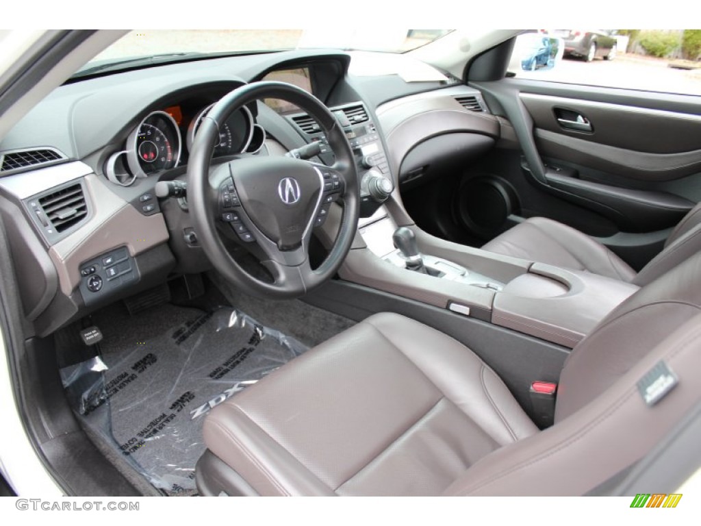Sumatra Interior 2010 Acura ZDX AWD Technology Photo #56544537