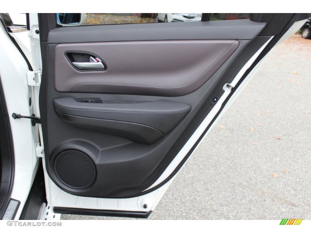 2010 Acura ZDX AWD Technology Sumatra Door Panel Photo #56544652