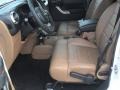 Black/Dark Saddle 2012 Jeep Wrangler Unlimited Sahara 4x4 Interior Color